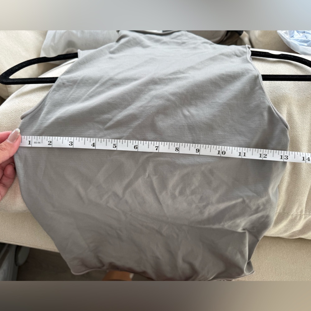 SKIMS Turtleneck Gray One Piece - Picture 4 of 5